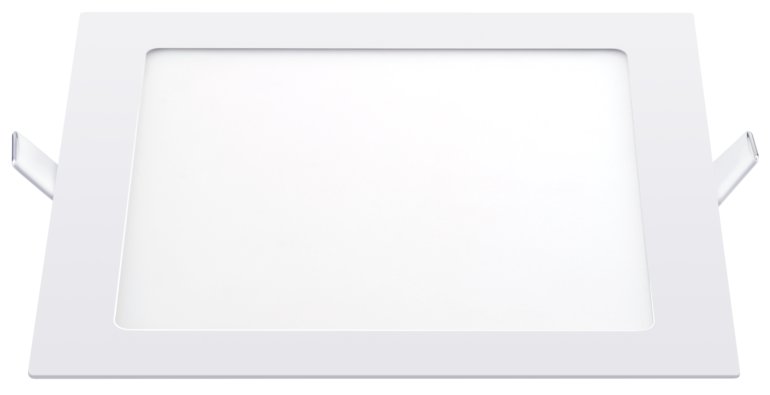 Painel Led de Embutir Quadrado 18W 3000K Branco Kobe